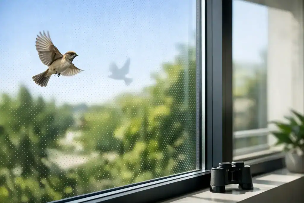 Bird Strike Prevention Window Film That Works