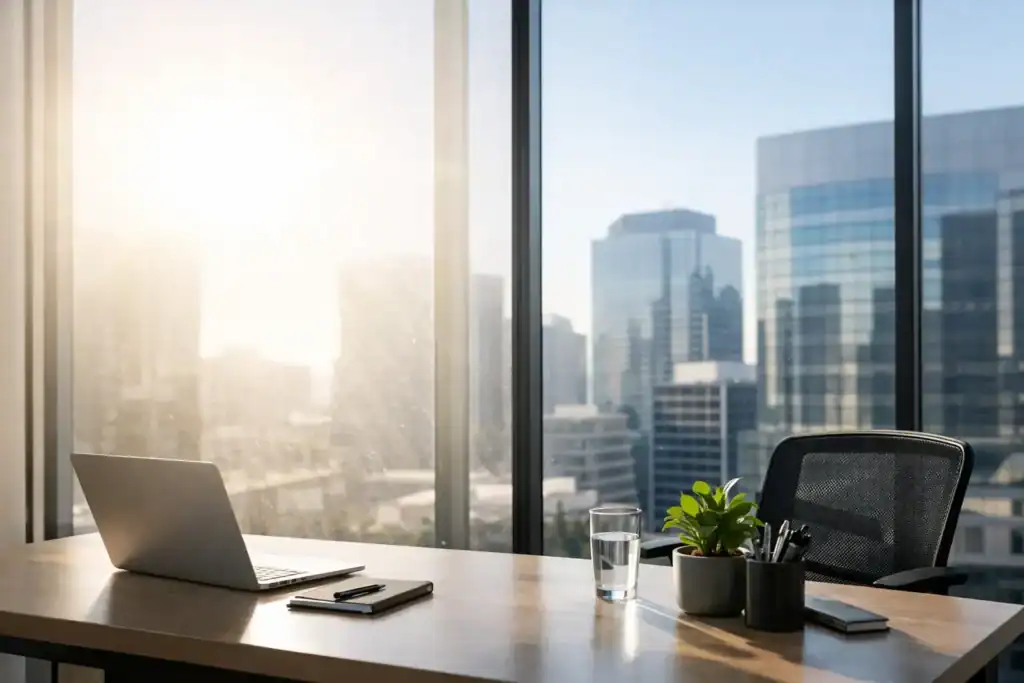 Commercial Glare Reduction Film for Better Workspaces
