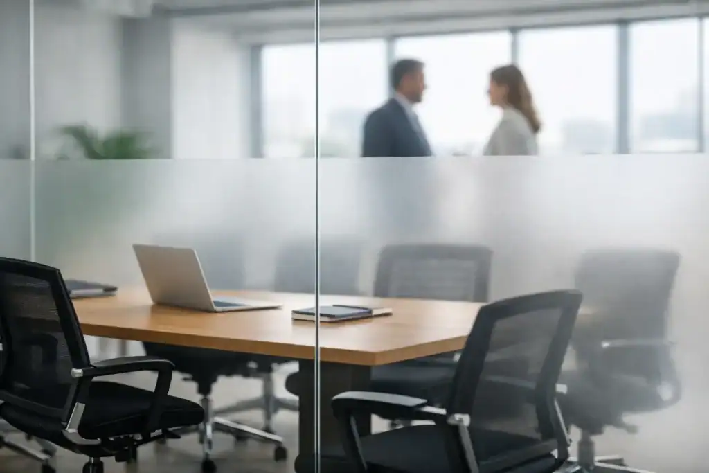 Conference Room Privacy Film That Works Hard