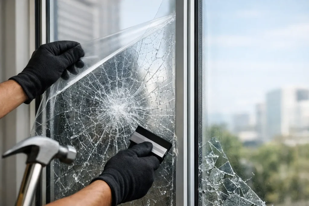 How Security Film Works on Windows and Glass