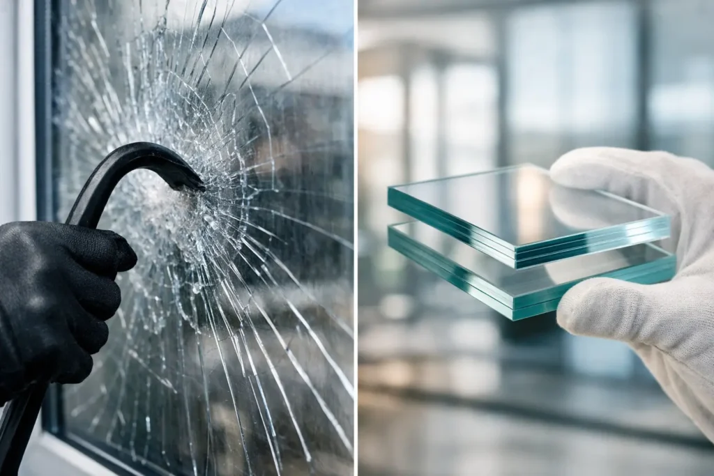 Security Film vs Laminated Glass for Buildings