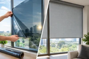 Solar Film Versus Shades: Which Works Better?