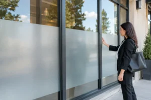 Storefront Privacy Film That Works for Business